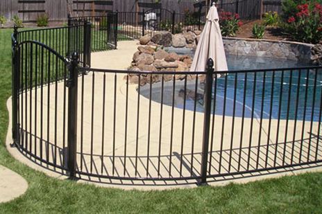 Indianapolis Wrought Iron Pool Fence